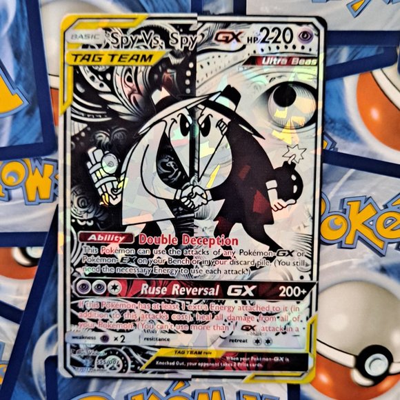 Spy VS Spy Pokemon Card - Picture 1 of 7